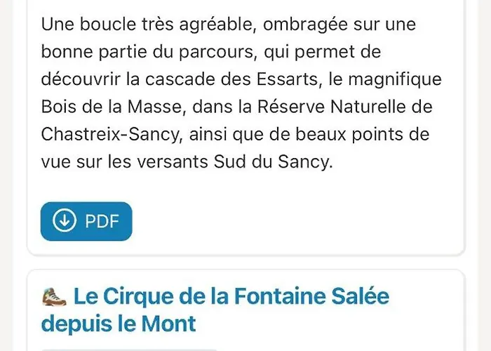 Dans Un Village En Auvergne Sancy